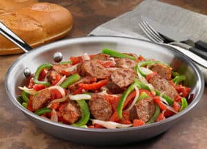 Italian Sausage, Onions & Peppers