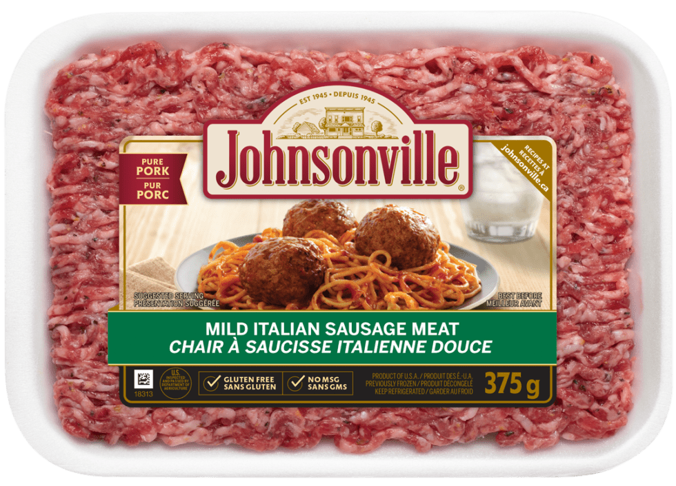 Mild Italian Sausage Meat Johnsonville.ca
