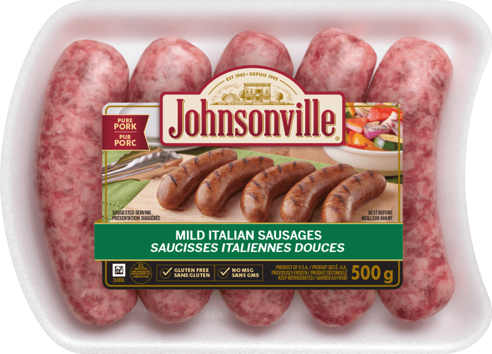 Mild Italian Sausage Johnsonville.ca