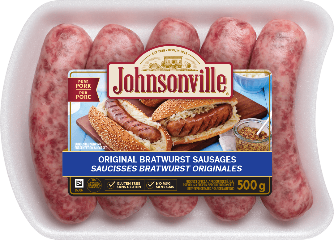 Original Recipe Bratwurst Sausages