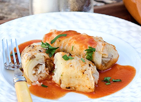 Holopchi (Ukrainian Cabbage Rolls)