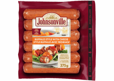 Smoked Buffalo Style Sausages with Cheese