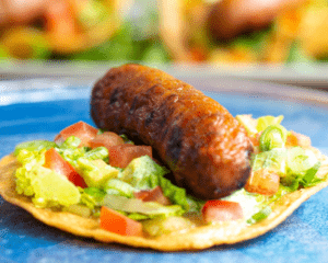 Queso Sausage Chalupas