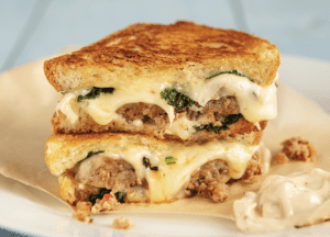 Sausage Grilled Cheese