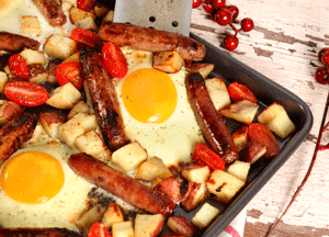 Sausage, eggs and hash browns all in one pan? Sign us up for that! Sunday brunch – or breakfast any time – just got a whole lot easier (not to mention better tasting) thanks to this simple, no-fuss recipe. Why not try it out this weekend?