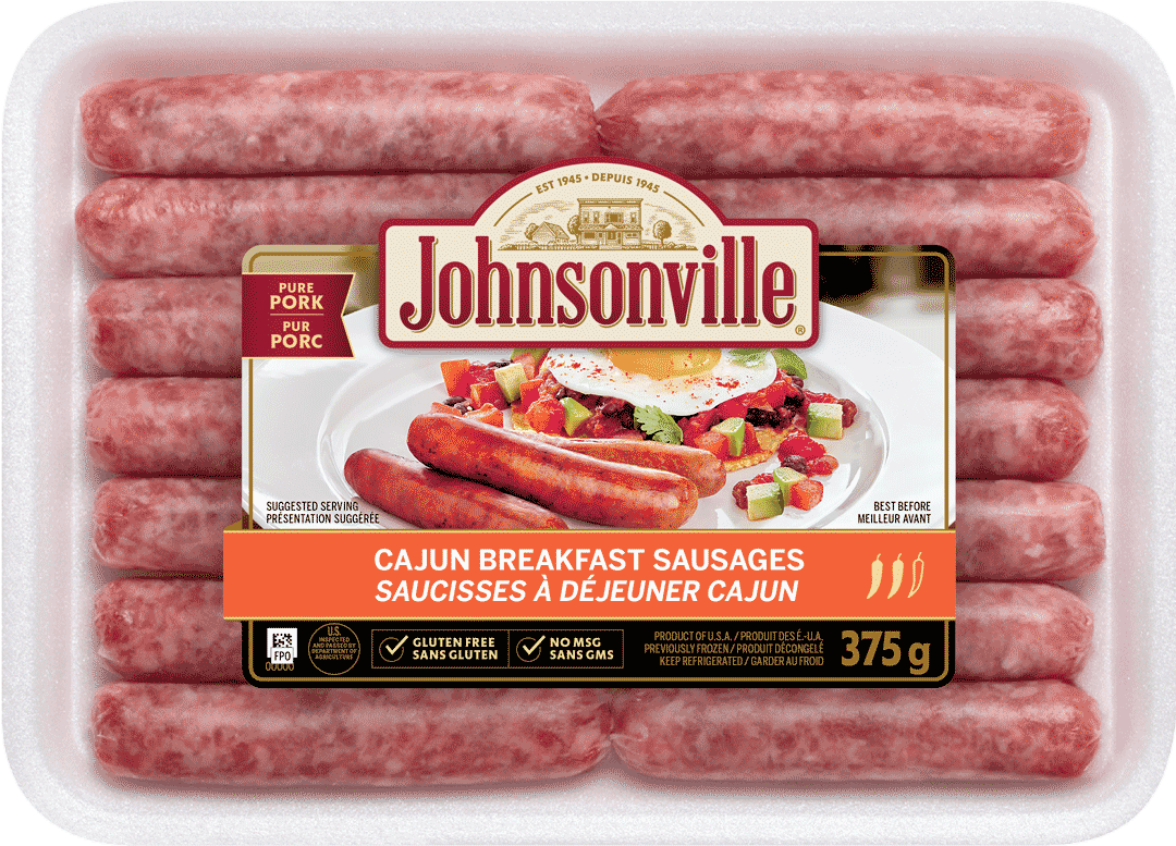 Johnsonville Cajun Breakfast Sausages
