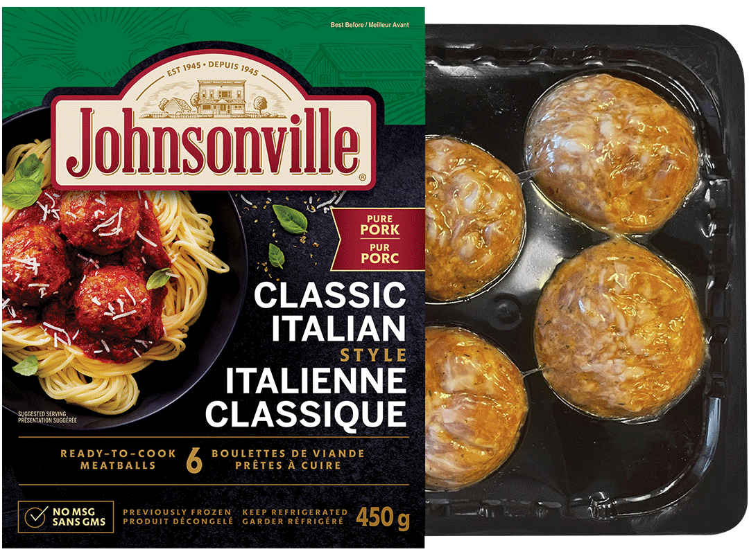 Classic Italian Style Meatballs Johnsonville.ca