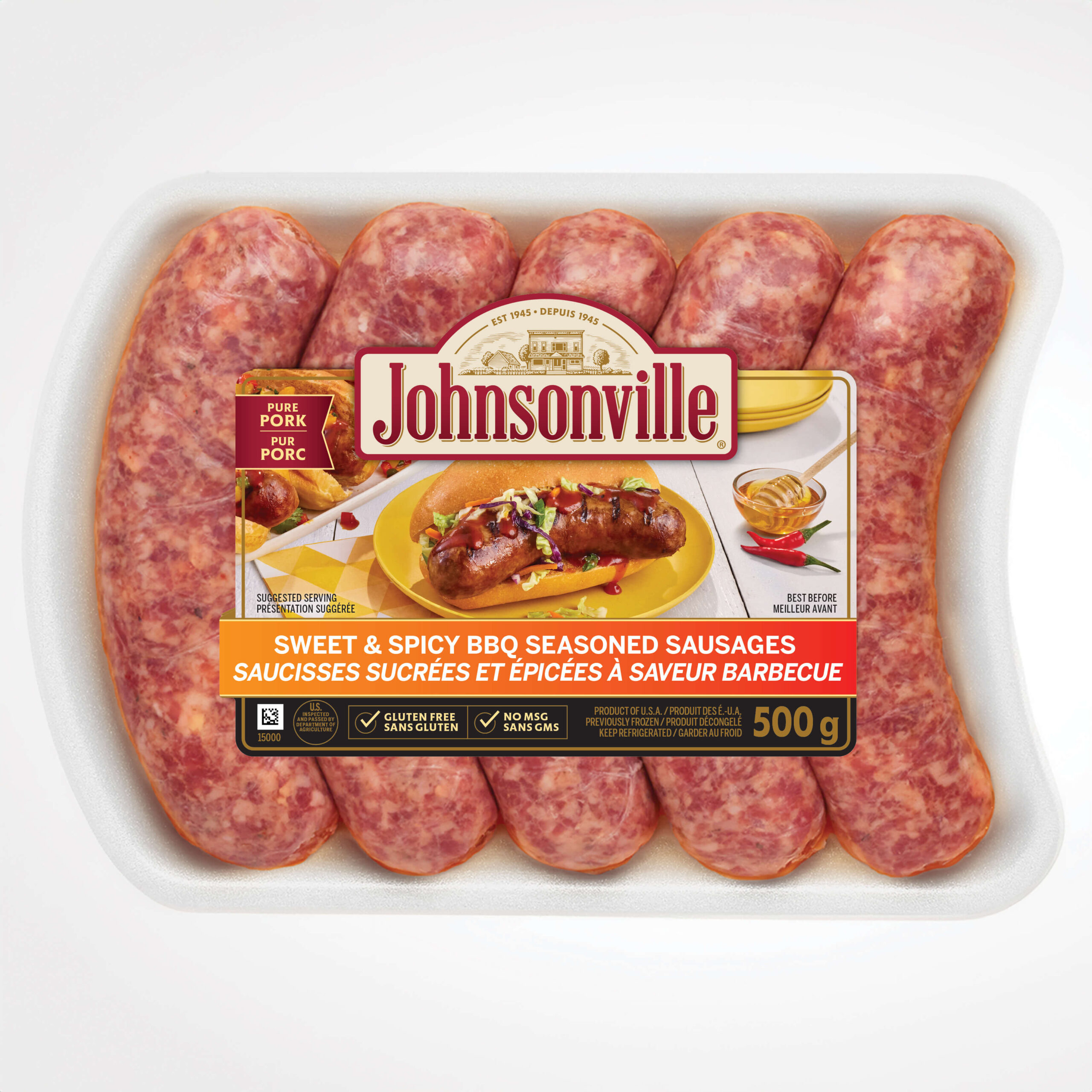 Johnsonville Sweet and Spicy BBQ Sausage